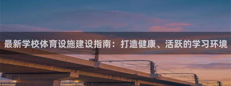 意昂体育3娱乐：最新学校体育设施建设指南：打造健康、