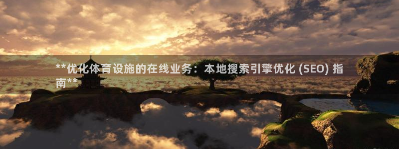 意昂体育3：**优化体育设施的在线业务：本地搜索引擎