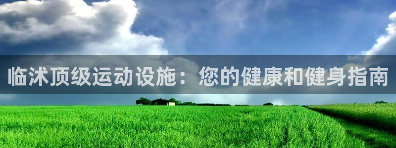 意昂3娱乐平台：临沭顶级运动设施：您的健康和健身指南